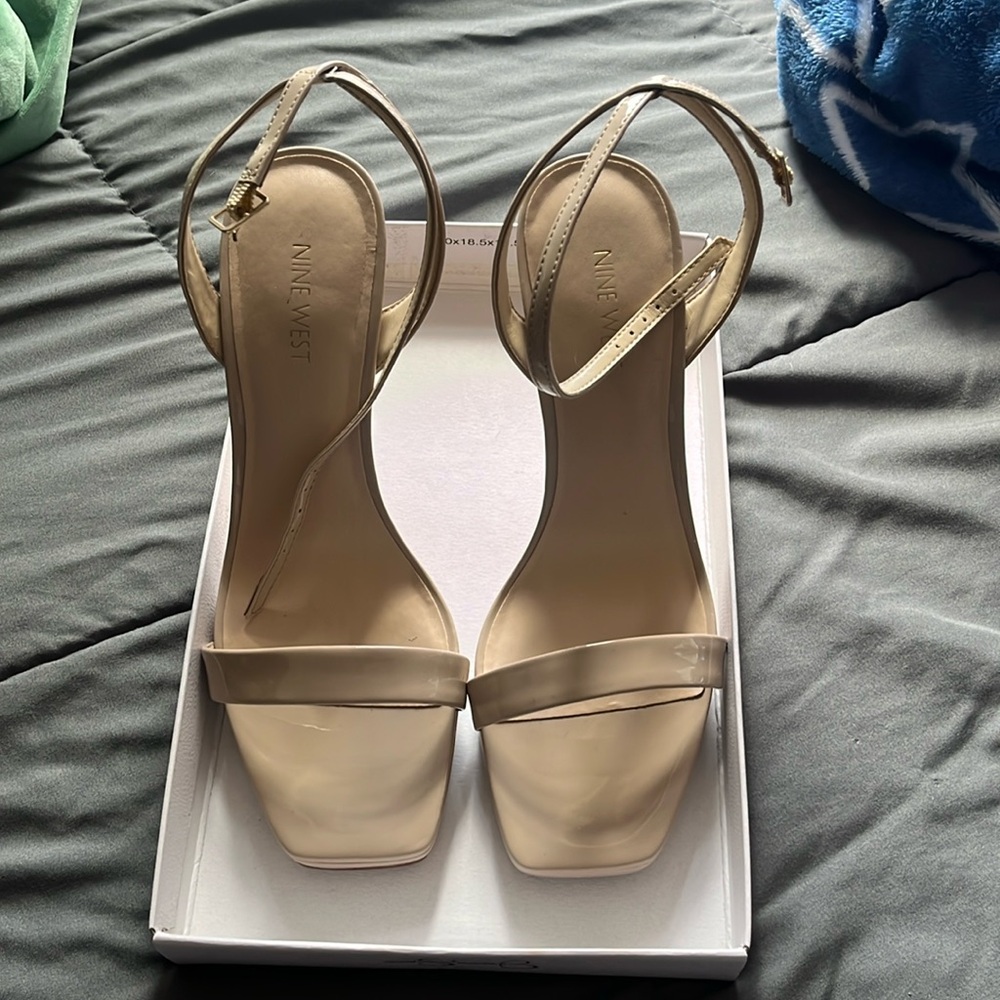 Nine West Nude Heels